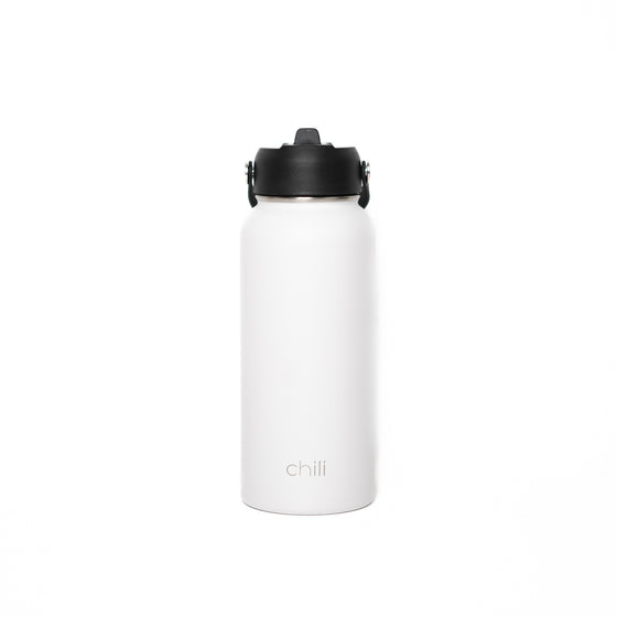 Reusable double wall insulated drink bottle